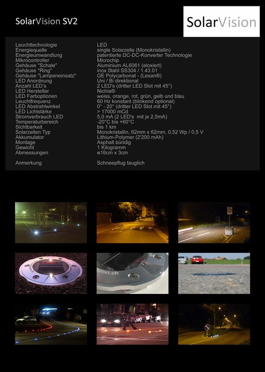 Solar Road Stud Technical Info SV2 page2